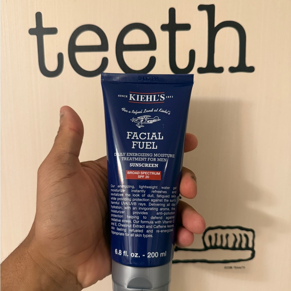 Kiehl's Facial Fuel SPF 30 Moisturizer - Blue Tube